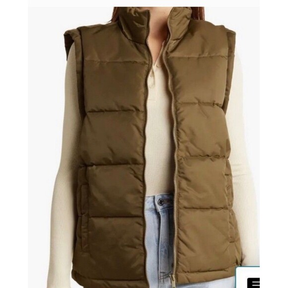 NWT Small WeWoreWhat Nylon Puffer Jacket - Picture 2 of 12